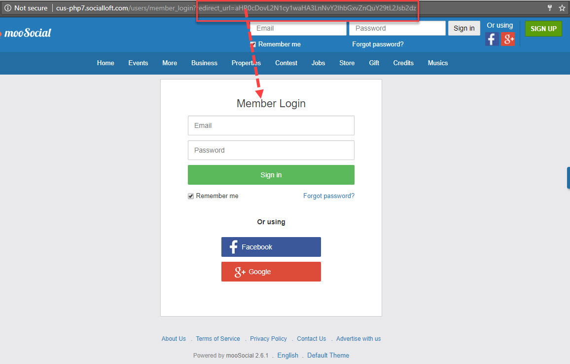 login